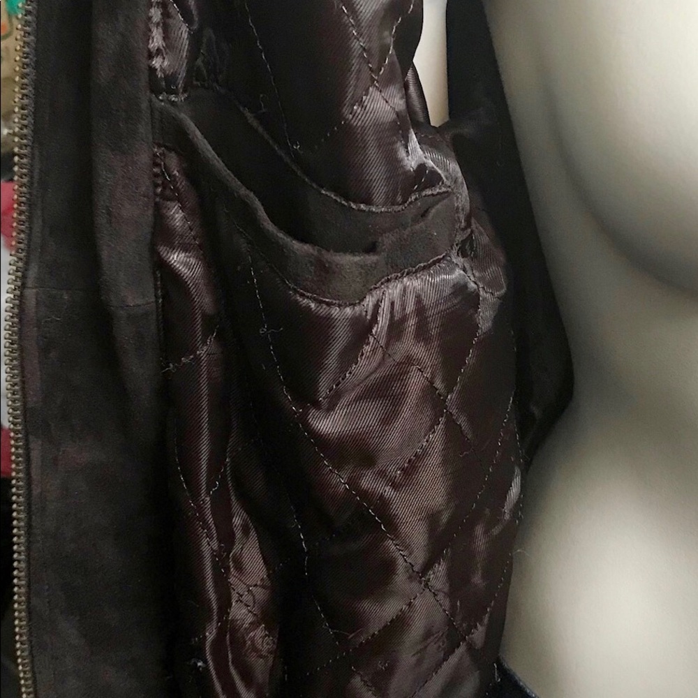 Suede Leather Jacket - image 4